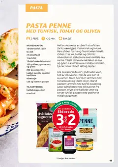 Forhåndsvisning av Hvitløksbaguetter, 2 halvstekte baguetter MED EKTE SMØR gyldig fra 02.03.2026 | Side: 41