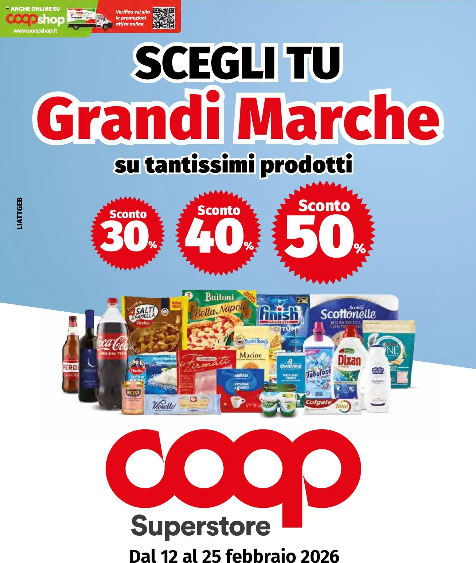 Volantino COOP del 12.02.2026 | Pagina: 1 | Prodotti: Padella