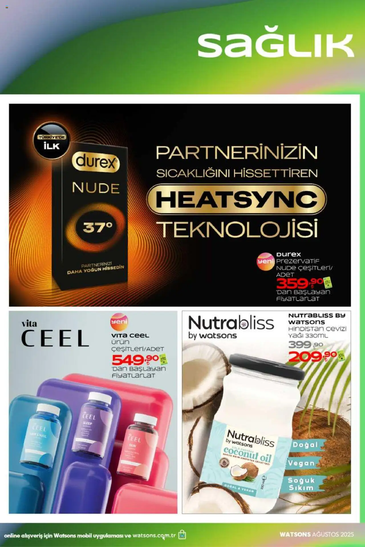 Watsons Katalog - 01.08.2025 tarihinden itibaren geçerlidir | Sayfa: 42 | Ürünler: Prezervatif, Hindistan Cevizi