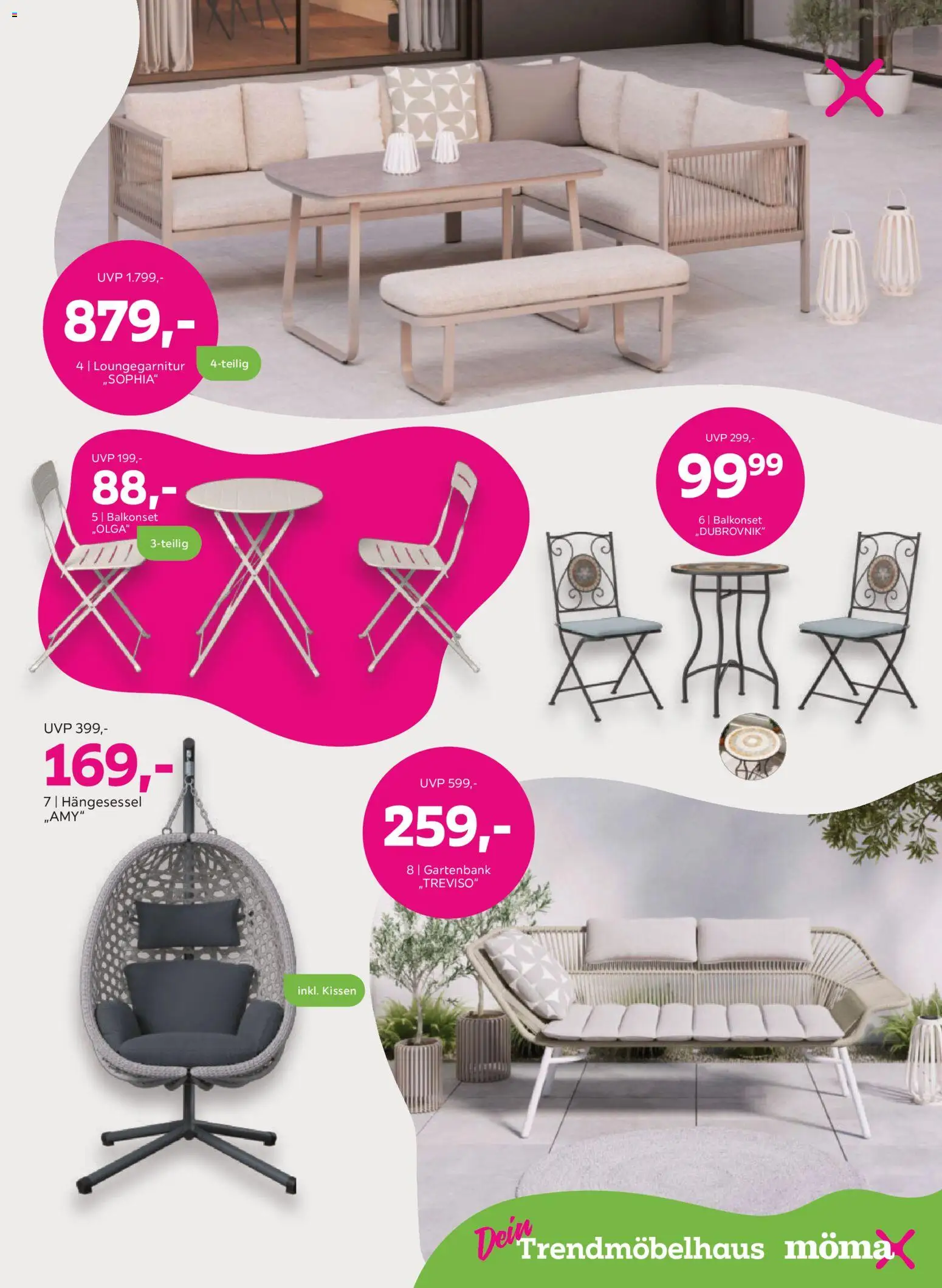 Mömax Prospekt 	 – gültig ab 13.04.2026 | Seite: 13 | Produkte: Kissen