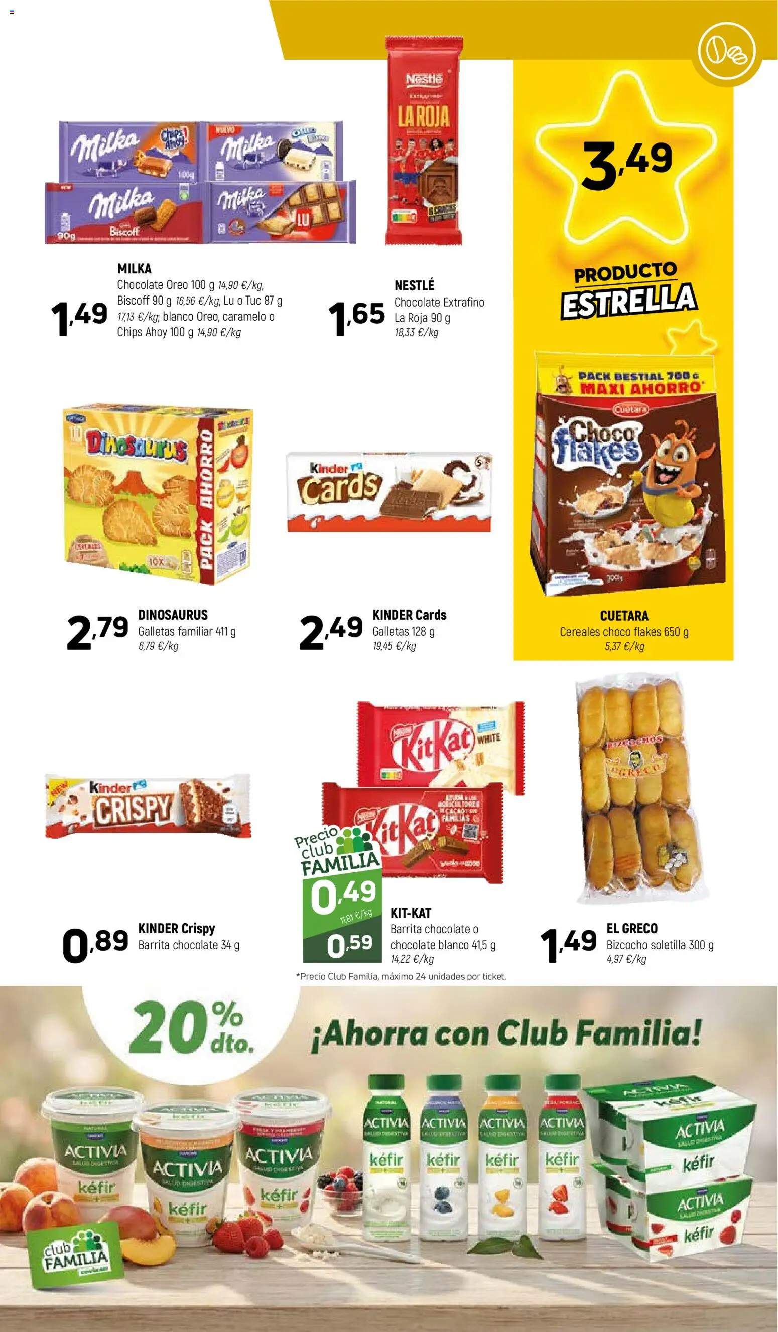 Coviran - Figueres │ válido desde el 21.04.2026 | Página: 13 | Productos: Chocolate, Cereales, Galletas, Bizcocho