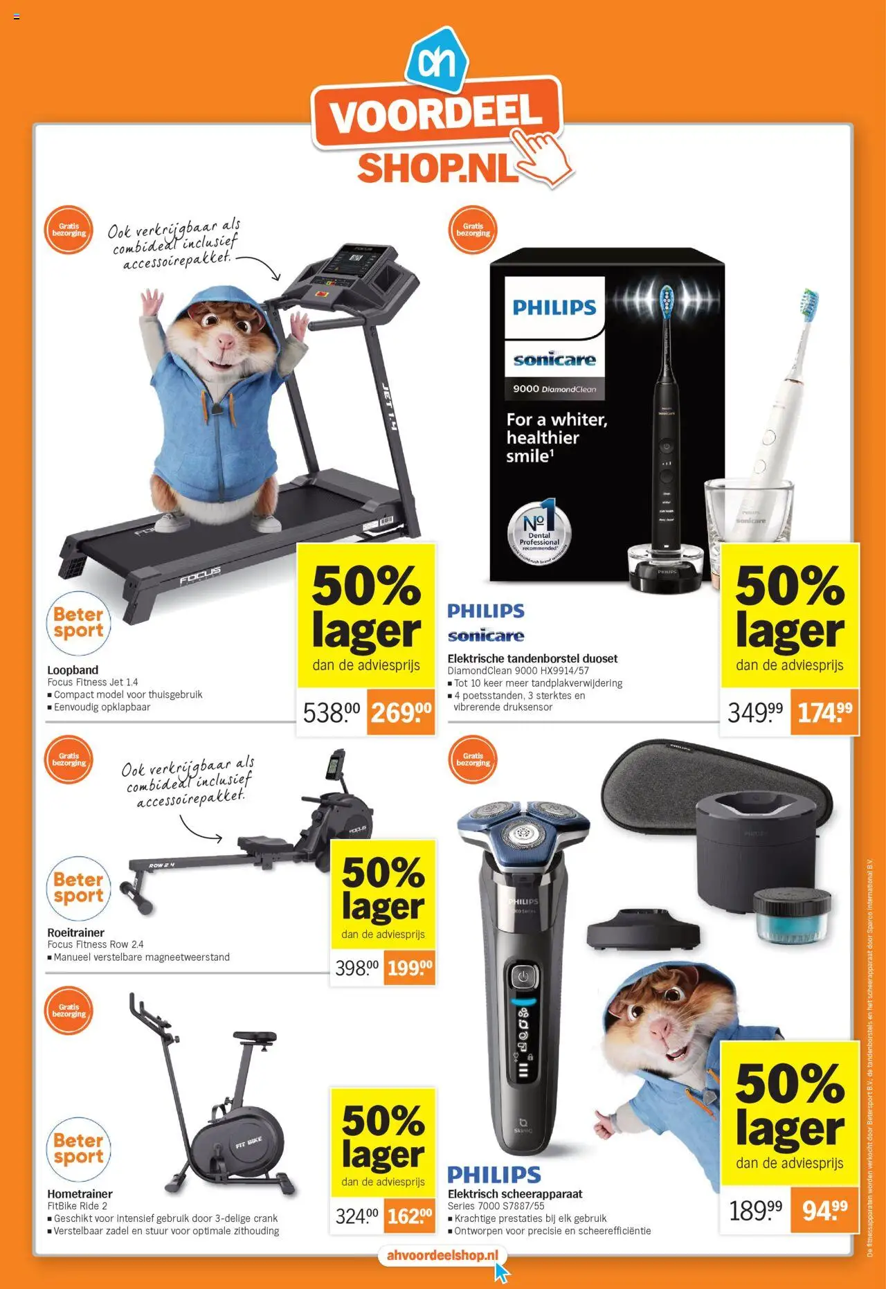  | Pagina: 7 | Producten: Tandenborstel, Loopband, Scheerapparaat, Elektrische tandenborstel