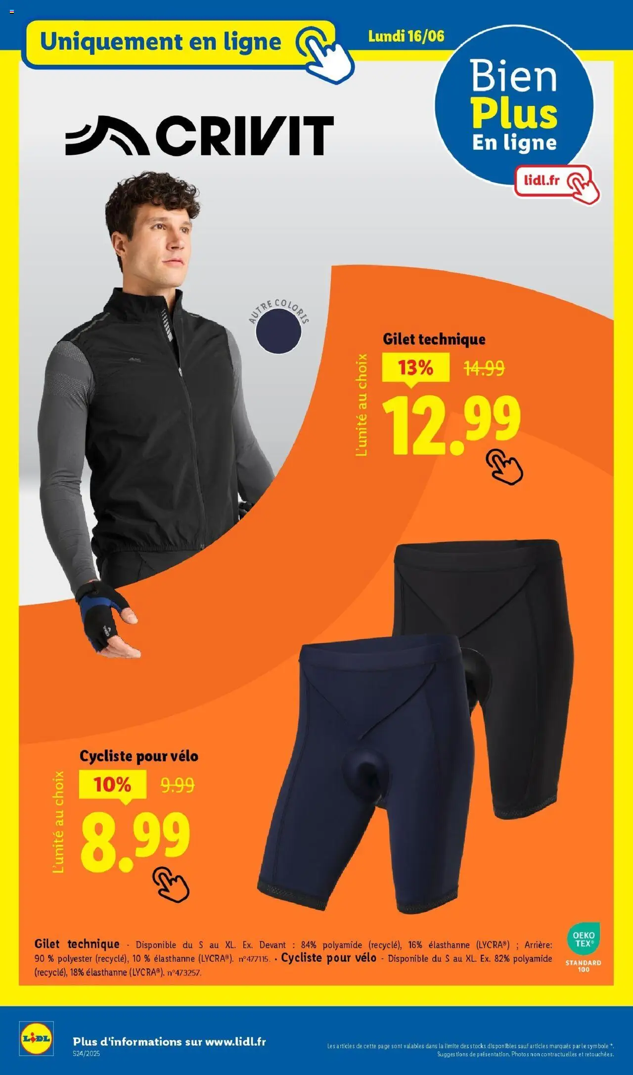  | Page: 42 | Produits: Vélo, Gilet, Shorts