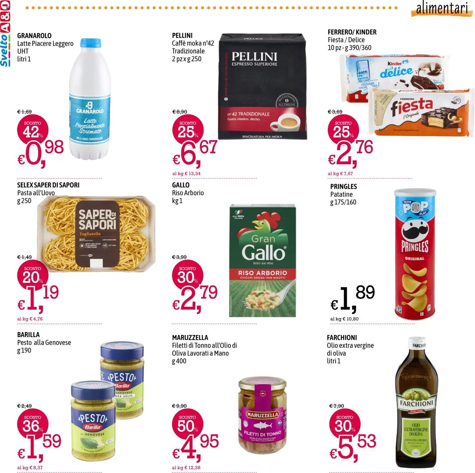 Volantino A&O del 13.11.2025 | Pagina: 6 | Prodotti: Caffè, Pasta, Pesto, Basilico