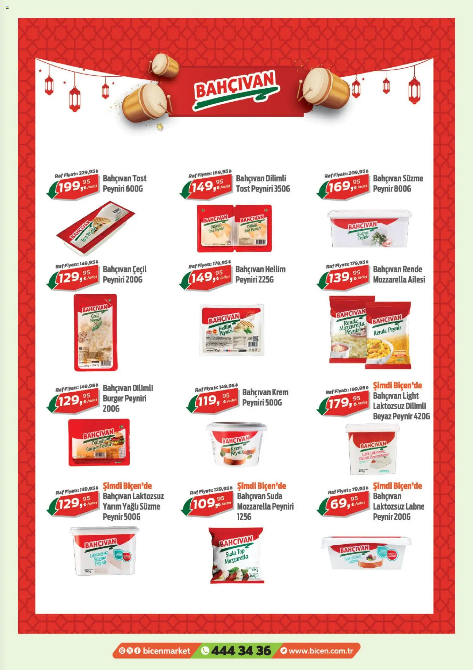 Biçen Market Katalog - 25.02.2026 tarihinden itibaren geçerlidir | Sayfa: 5 | Ürünler: Raf, Krem, Peynir, Rende