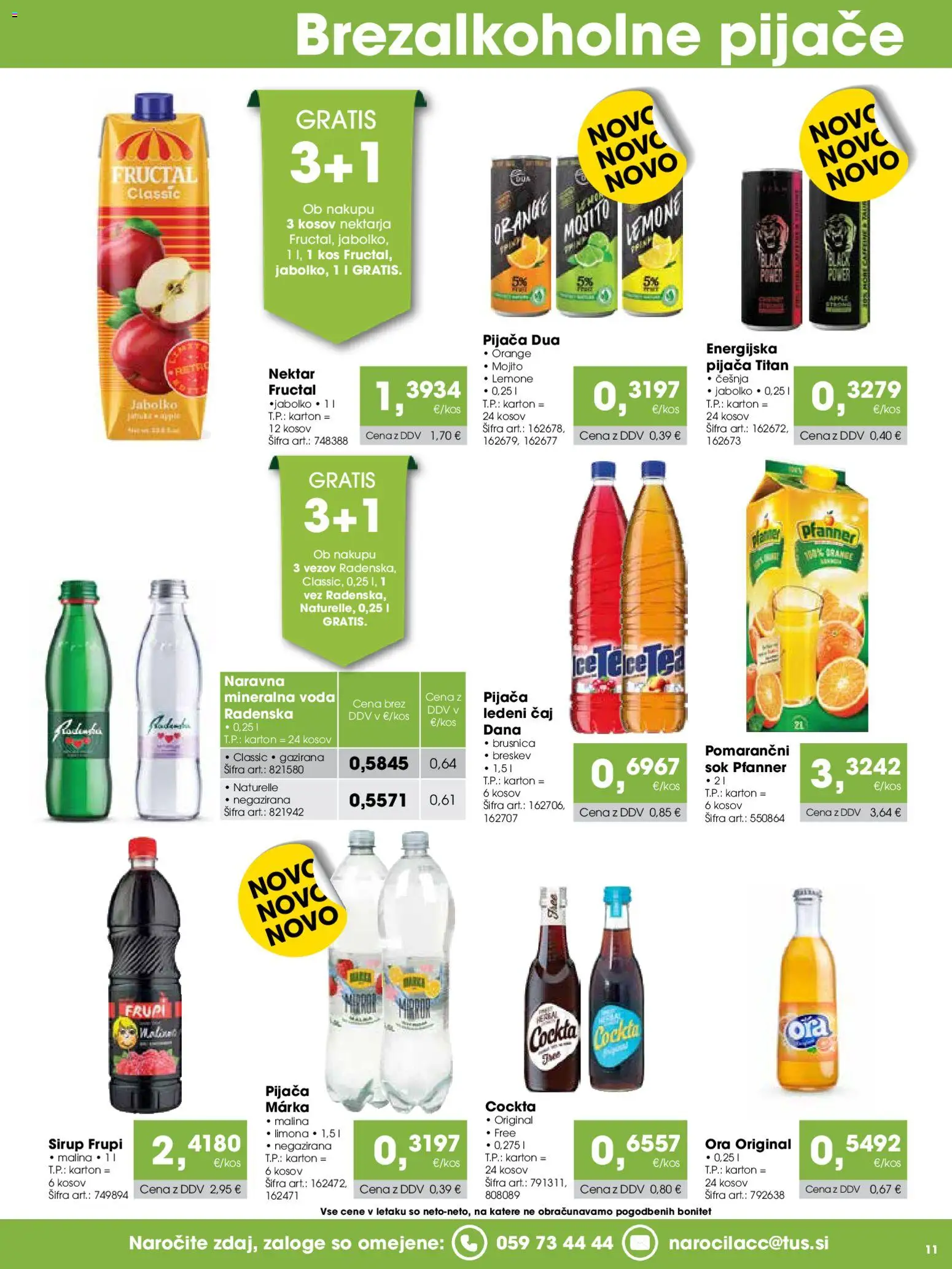 Novi Tuš katalog ponudbe – veljaven od 07.02.2026 | Stran: 11