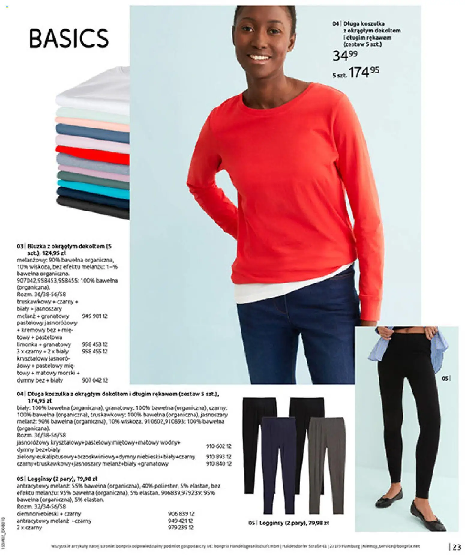 BonPrix Katalog od 19.02.2026 | Strona: 25 | Produkty: Bluzka, Limonka, Legginsy