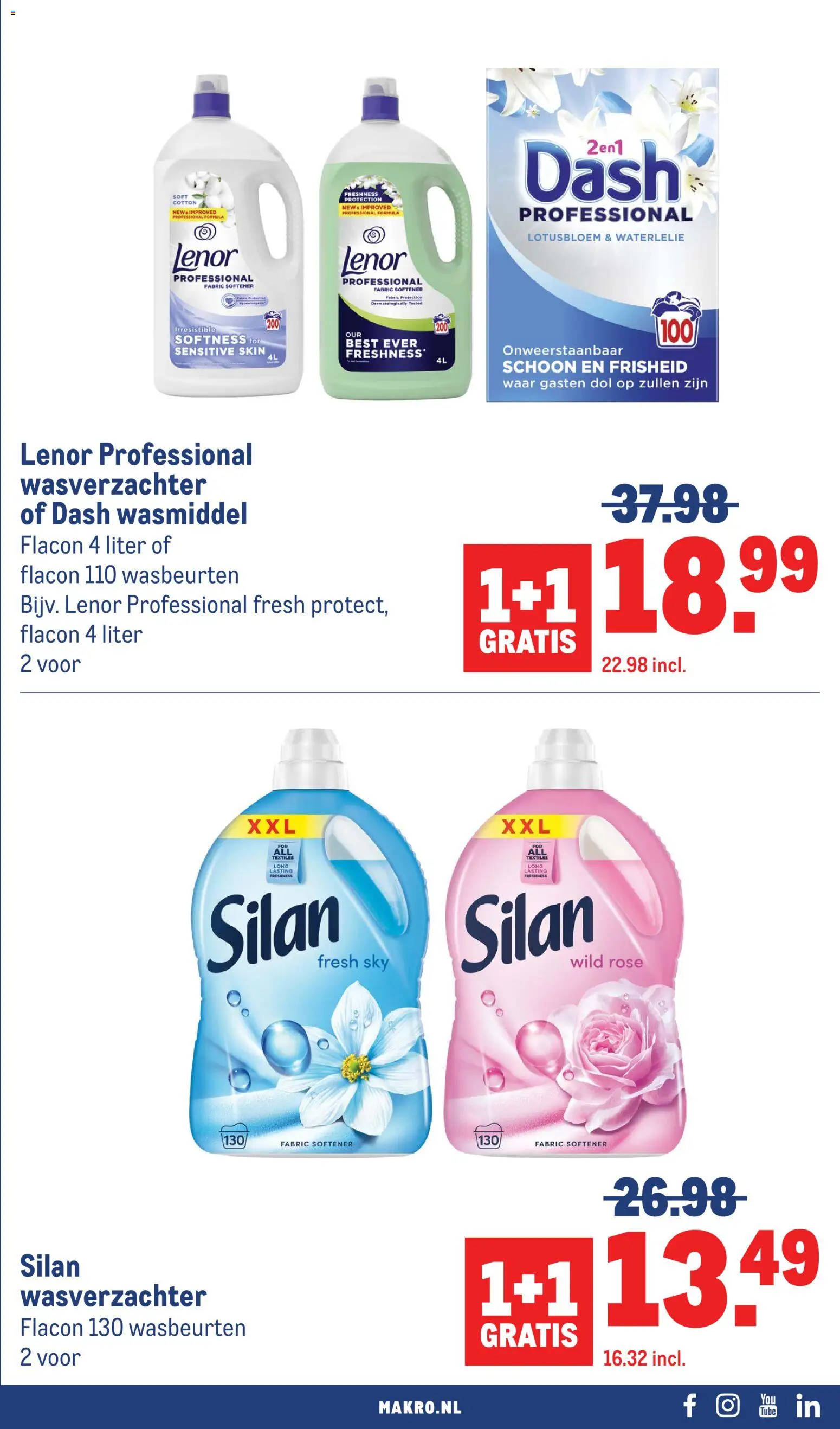 {H1} | Pagina: 63 | Producten: Wasmiddel, Wasverzachter