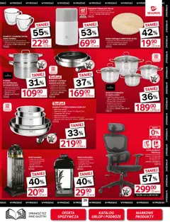 Selgros cash&carry Gazetka - Oferta przemysłowa od 18.06.2025 | Strona: 31 | Produkty: Garnek, Fotel, Komplet garnków, Tefal