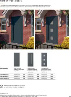 Preview of B&Q - Doors, windows & interiors valid from 25.02.2026 | Page: 101 | Products: Door, Doors, Suit, Handles