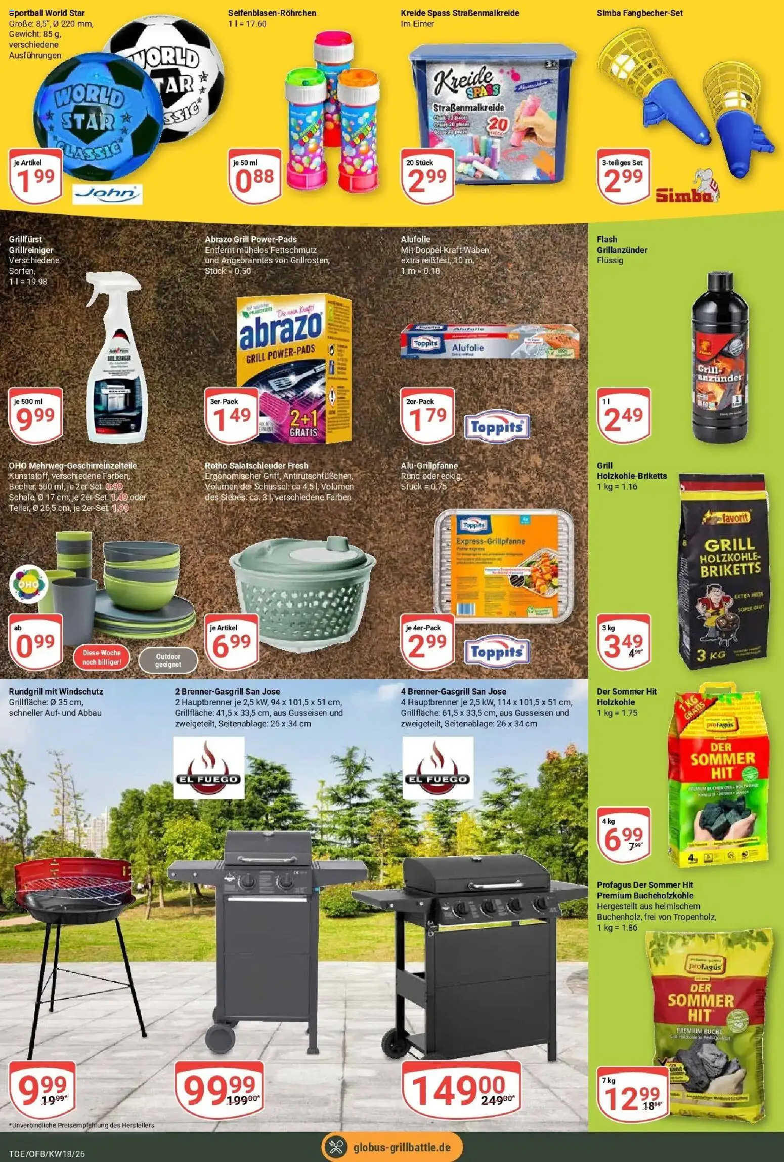 Globus Prospekt Tönisvorst	 – gültig ab 27.04.2026 | Seite: 25 | Produkte: Gewicht, Grill