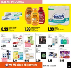 Anteprima del volantino EMI volantino valido a partire dal 16.03.2026 | Pagina: 23 | Prodotti: Carta igienica, Dentifricio, Detergente, Pampers