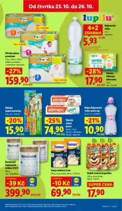 Náhled letáku Kojenecká voda, 1,5 l, neperlivá od 23.10.2025 | Strana: 47