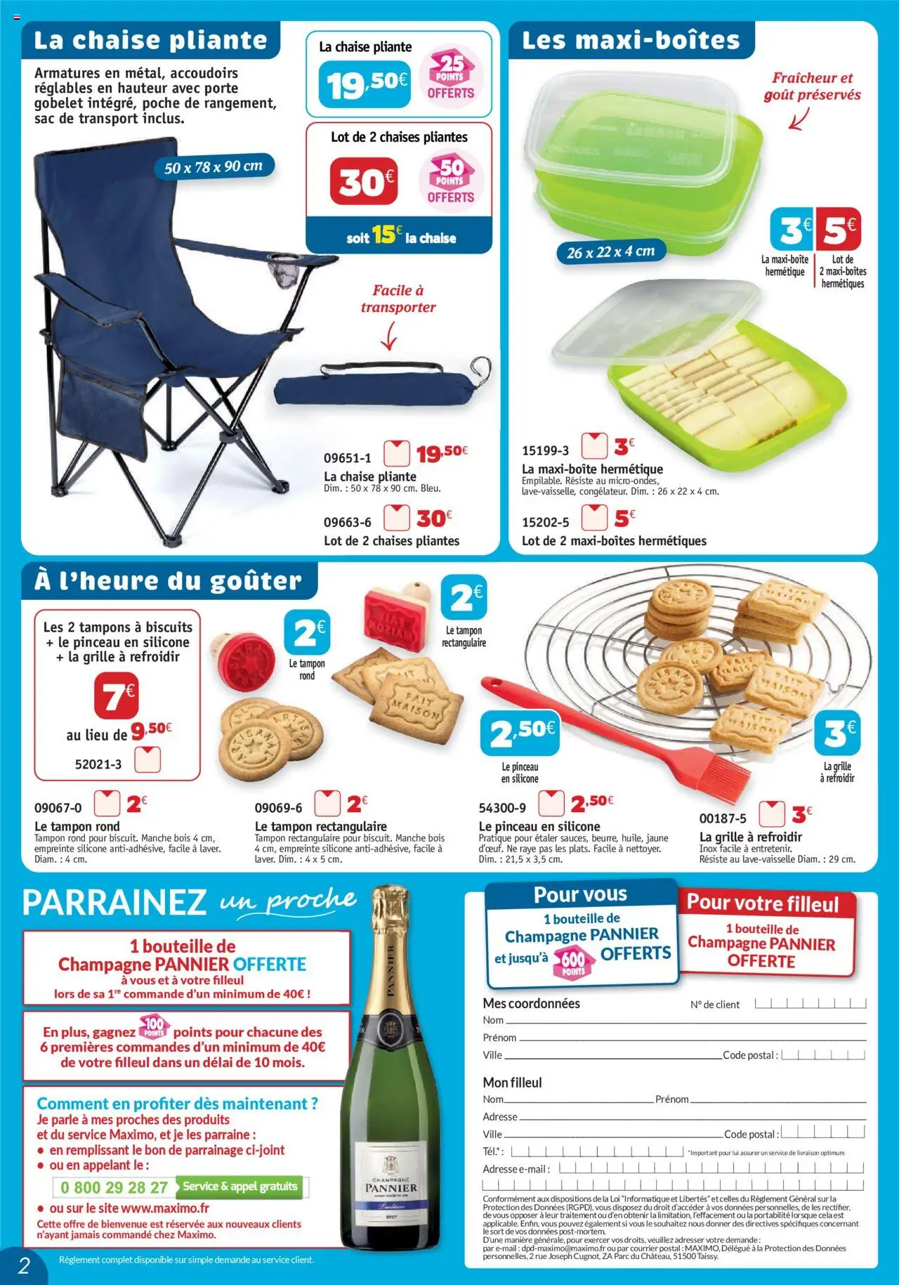  | Page: 2 | Produits: Tampons, Tampon, Sac de transport, Anchois