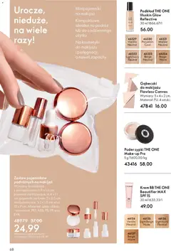Pogląd oferty "Oriflame Katalog 2 2026" - ważna od 21.01.2026 | Strona: 68 | Produkty: Kosmetyki, Gąbeczki do makijażu, Makijaż, krem BB