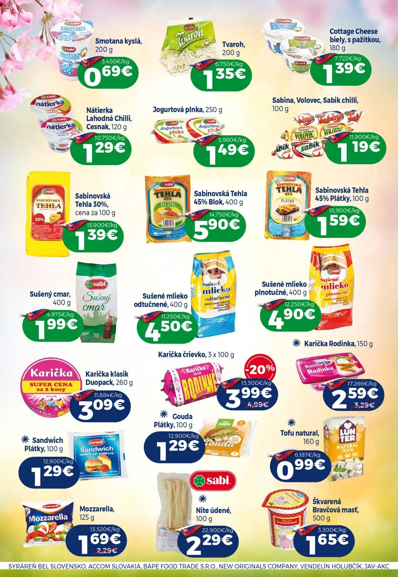 Milk Agro leták │ platný od 18.06.2025 | Strana: 4 | Produkty: Mlieko, Syr, Smotana, Mozzarella