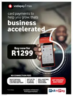 Pick n Pay specials catalogue – valid from 09.03.2026 | Page: 10 | Products: Data, Sim, Battery, Water