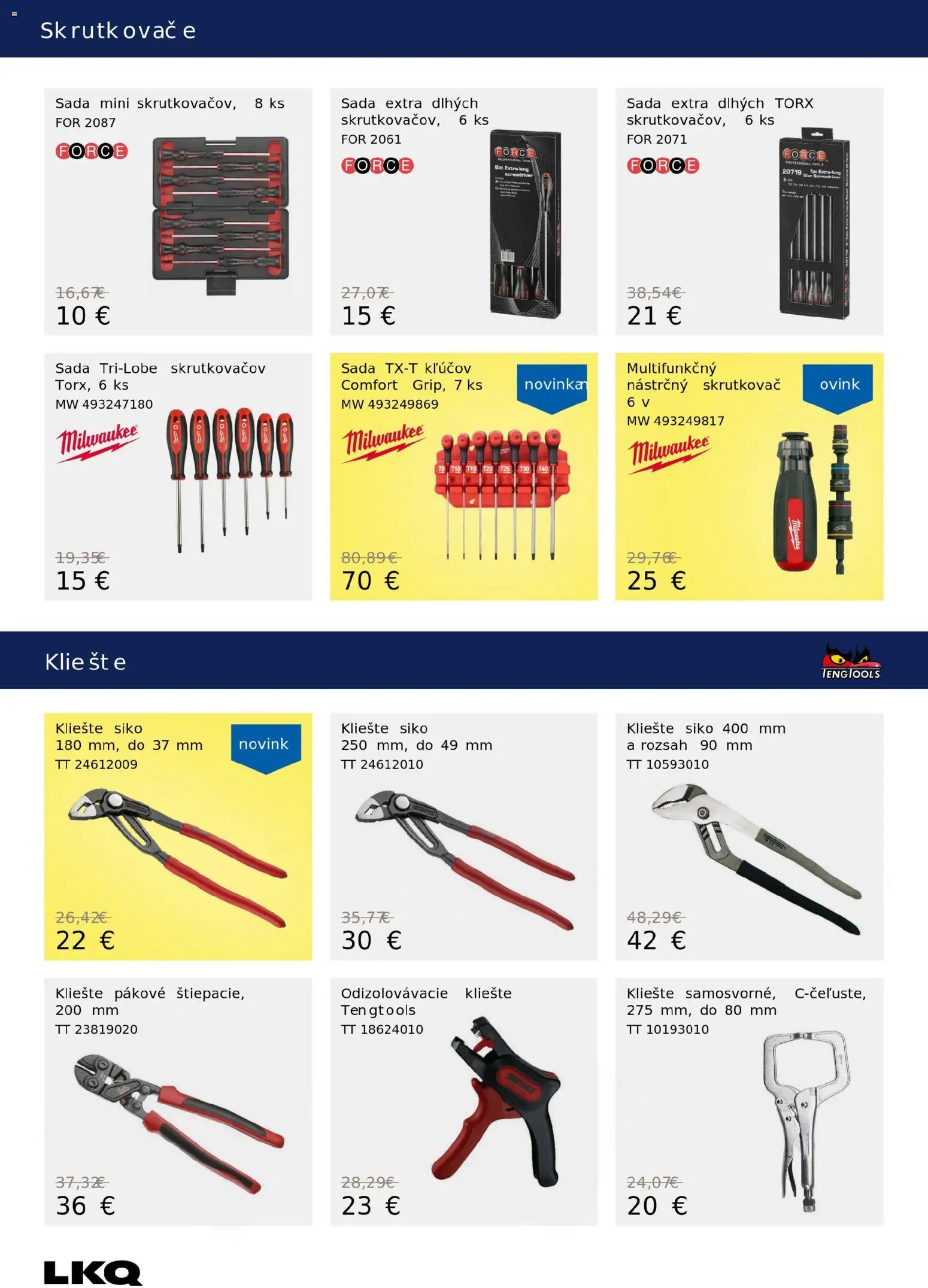Nové Auto Kelly akcie – leták je platný od 03.11.2025 | Strana: 38 | Produkty: Skrutkovač