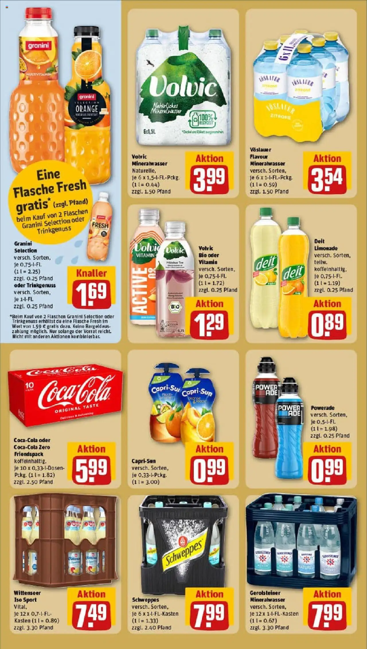 Rewe prospekt Stade	 – gültig ab 28.09.2025 | Seite: 20 | Produkte: Limonade, Zitrone, Powerade, Granini