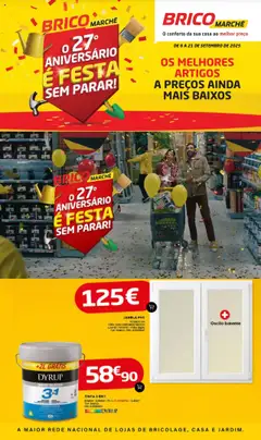 Pré-visualização BricoMarché folheto válido de 06.09.2025