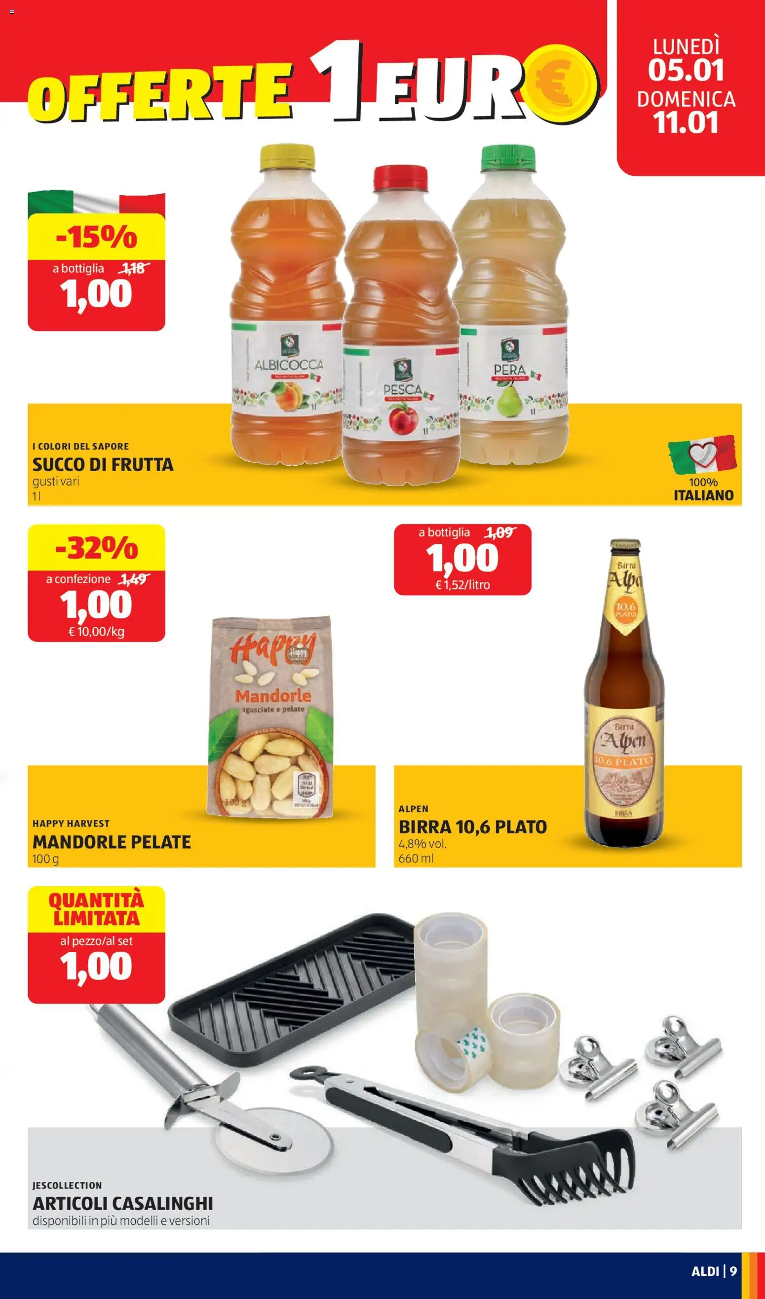 Volantino Aldi del 05.01.2026 | Pagina: 9