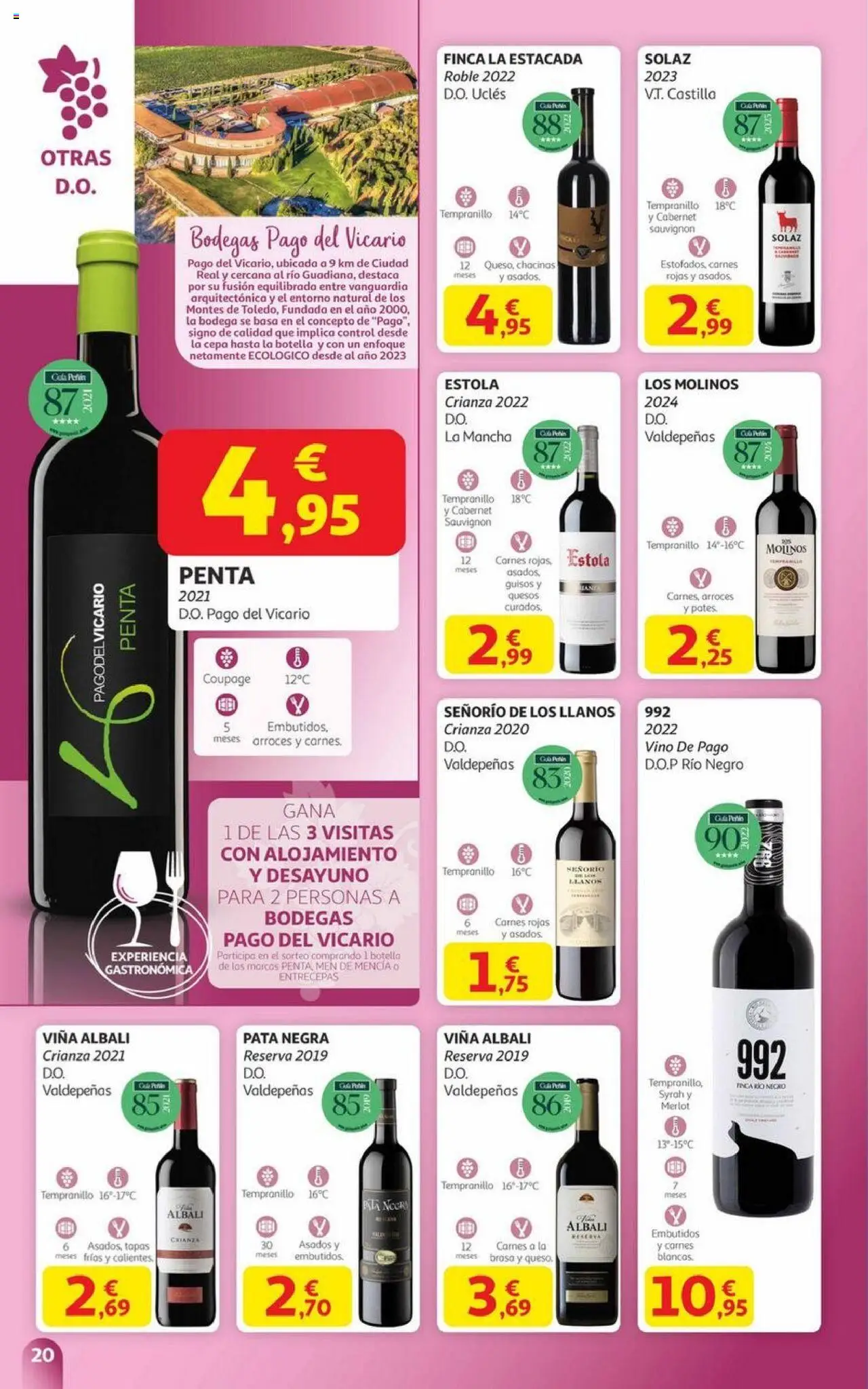 Alcampo - Canarias │ válido desde el 06.10.2025 | Página: 20 | Productos: Vino, Νυχτικό