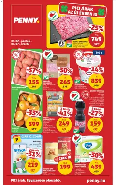 PENNY SZÁRAZTÉSZTA, tojás nélküli többféle 500 g - amely érvényes a következő dátumtól: 02.01.2026 | Oldal: 1