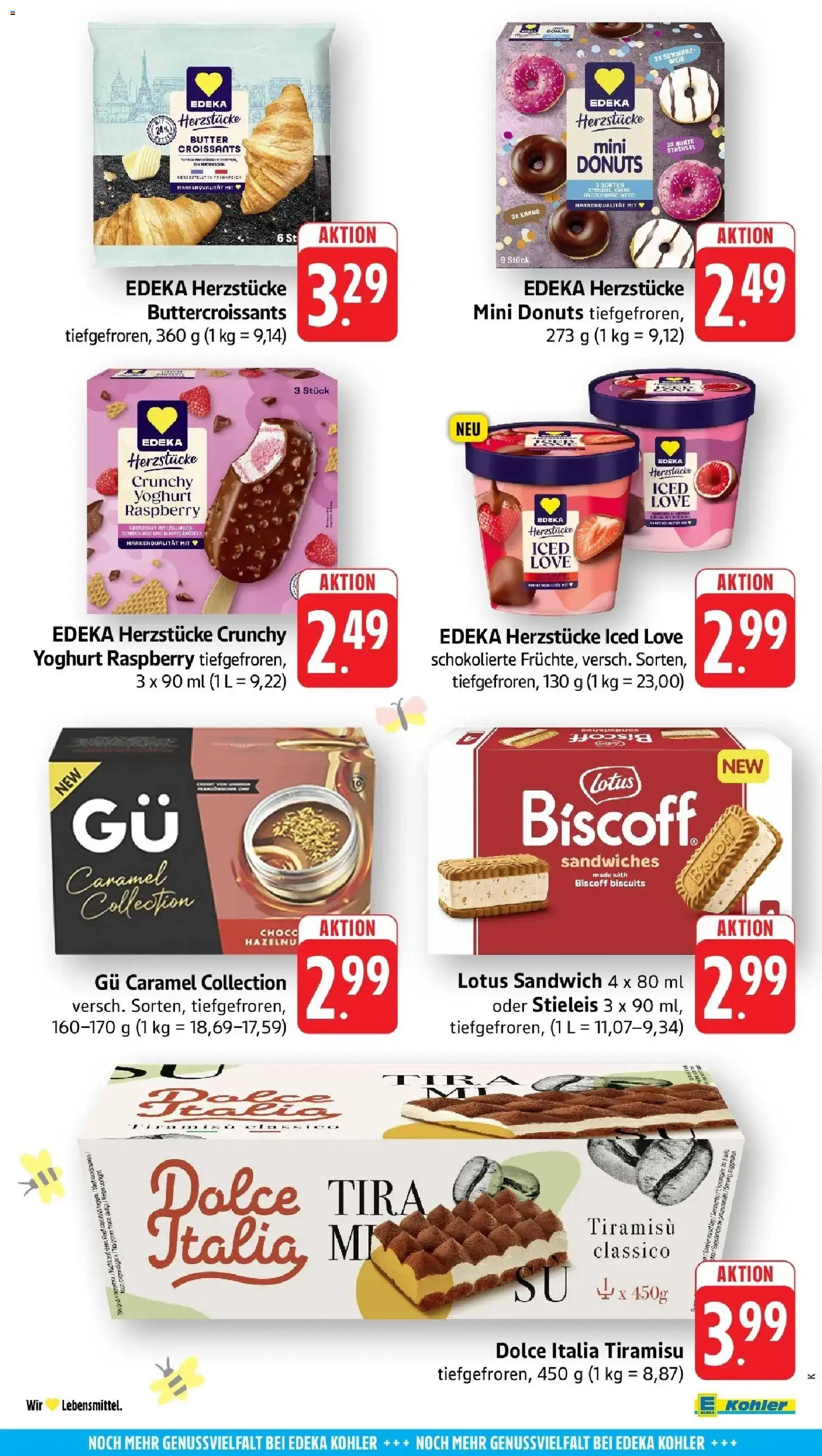 Edeka prospekt Ettenheim	 – gültig ab 22.03.2026 | Seite: 49 | Produkte: Butter, Schokolade, Donuts