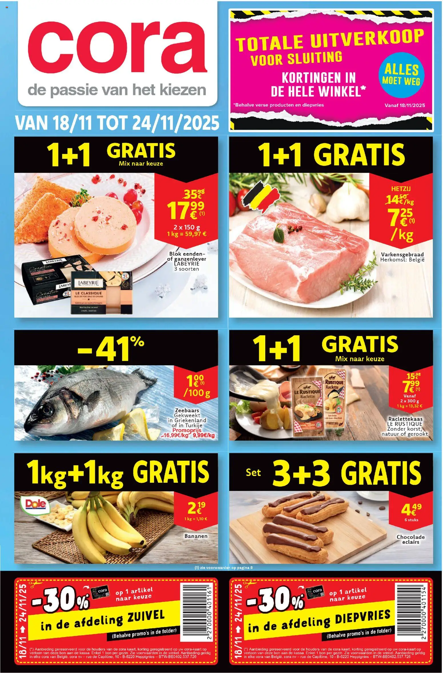 {H1} | Pagina: 1 | Producten: Bananen, Zuivel, Chocolade