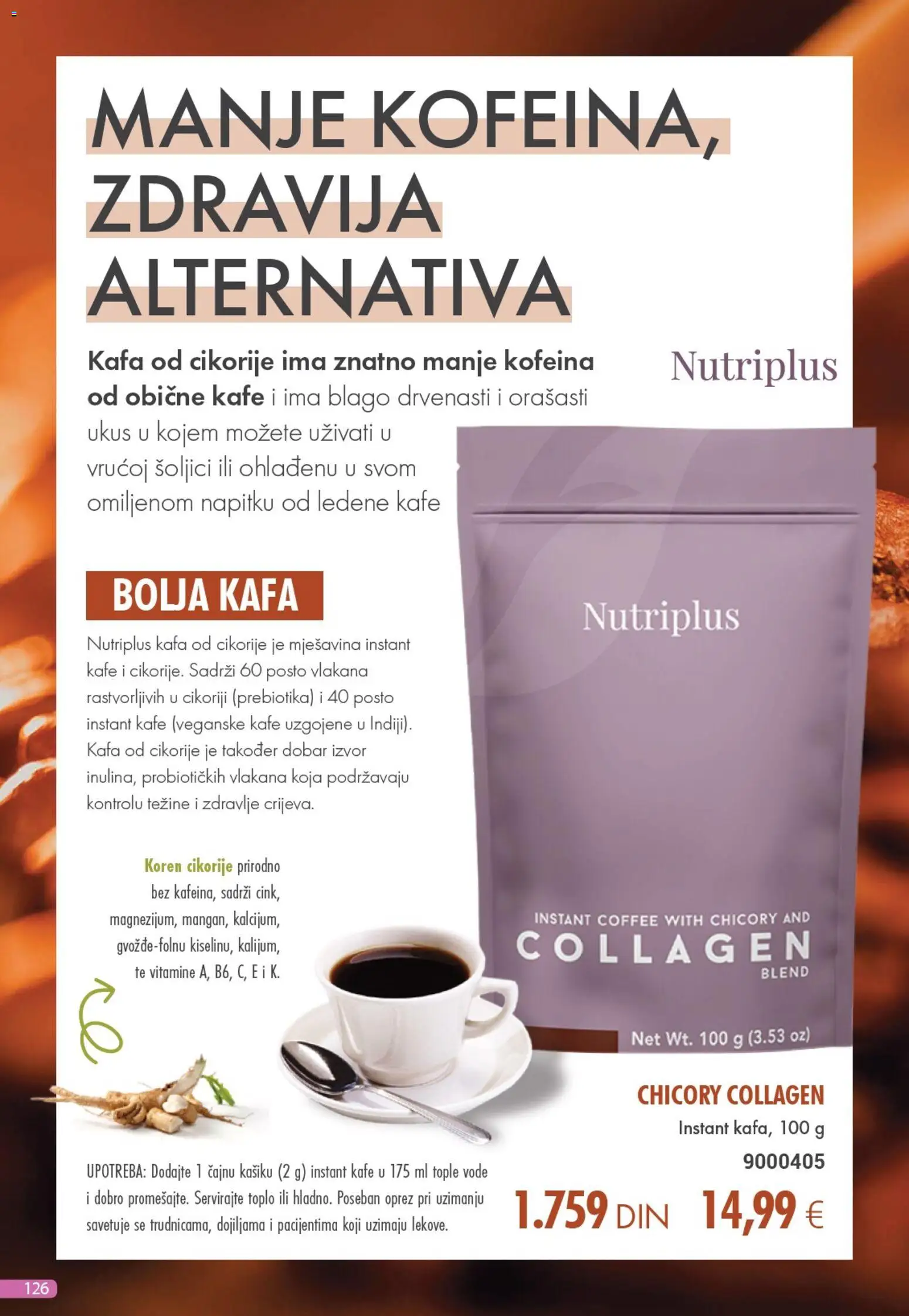 Farmasi katalog - važi od 01.11.2025 | Strana: 126 | Proizvode: Kafa