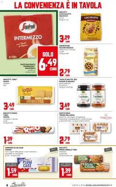 Anteprima del volantino Volantino Borello Supermercati	 valido a partire dal 04.12.2025 | Pagina: 8 | Prodotti: Biscotti, Frutta, Tubo, Macinato