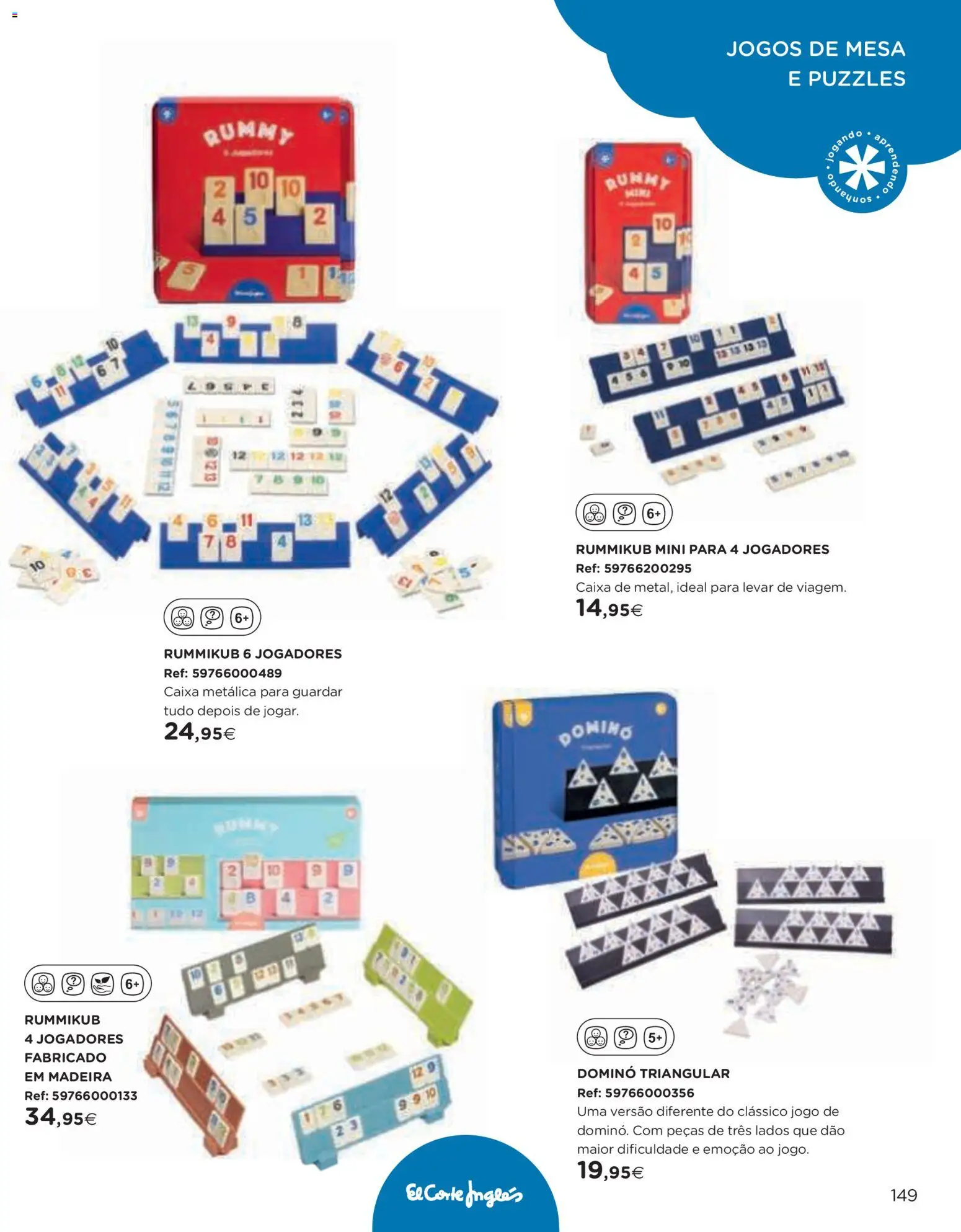 El Corte Ingles folheto │ válido de 11.11.2025 | Página: 149 | Produtos: Jogos, Mesa, Caixa