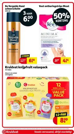 Kruidvat folder week 16 - Voorbeeld van een folder van Kruidvat, geldig van 14.04.2026 | Pagina: 87 | Producten: Kan, Fruit, Banaan, Pruim