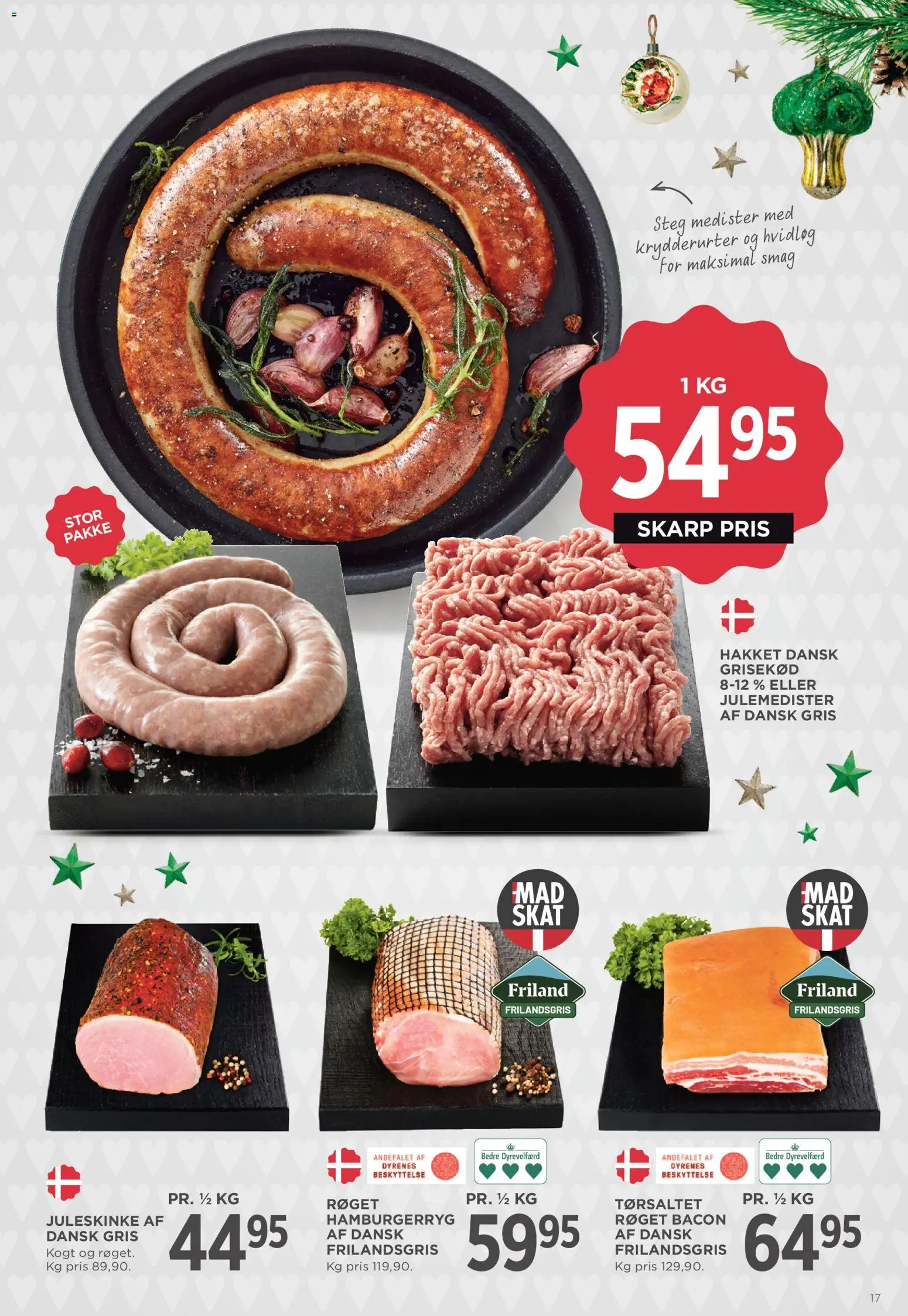 Meny tilbudsavis – gyldig fra 12.12.2025 | Side: 22 | Produkter: Hvidløg, Bacon, Hamburgerryg