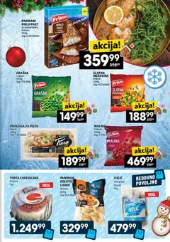 Idea katalog - pregled Idea kataloga - važi od 04.12.2025 | Strana: 13 | Proizvode: Grašak, Oslić, Malina, Torta