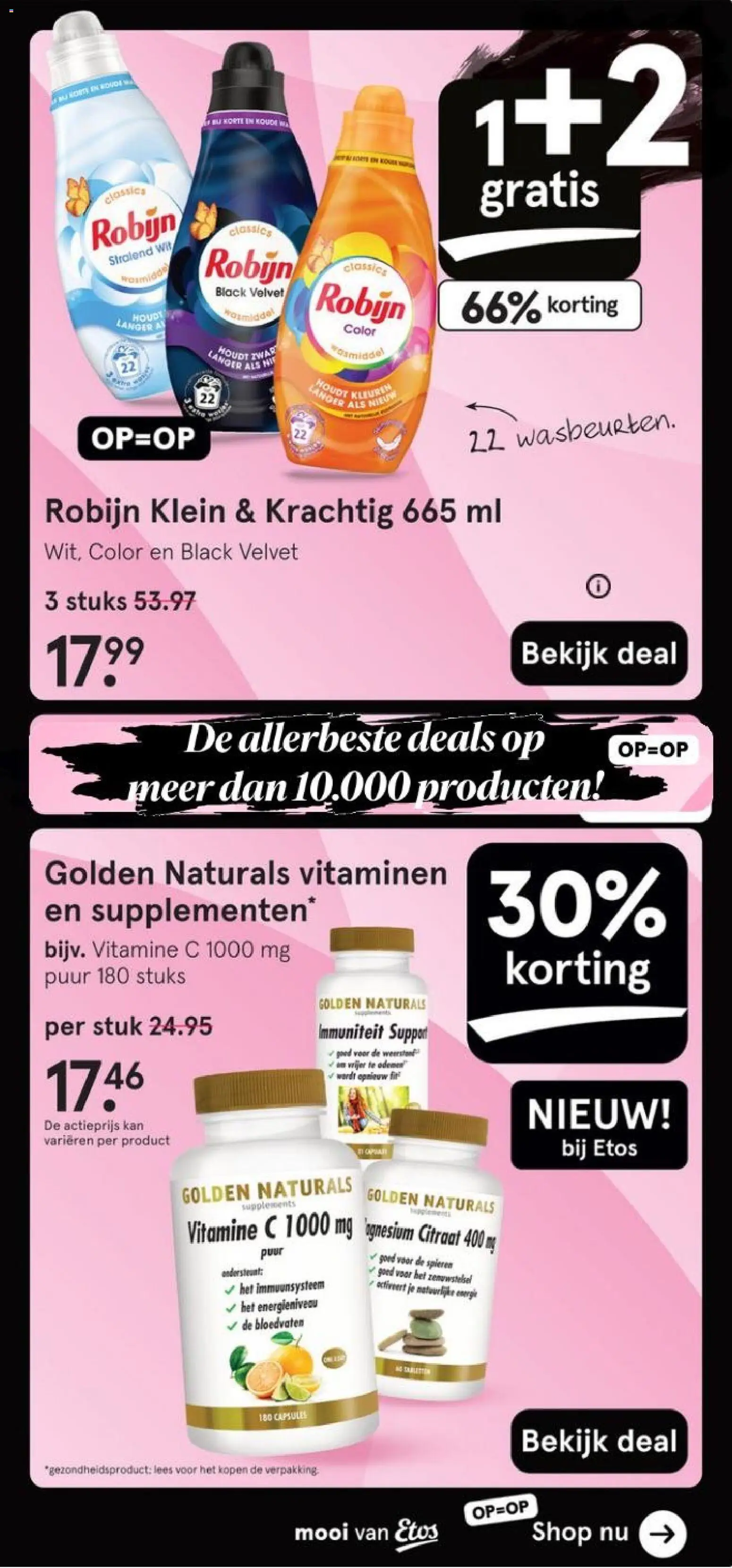 {H1} | Pagina: 3 | Producten: Robijn, Kan, Supplementen, Vitamine C