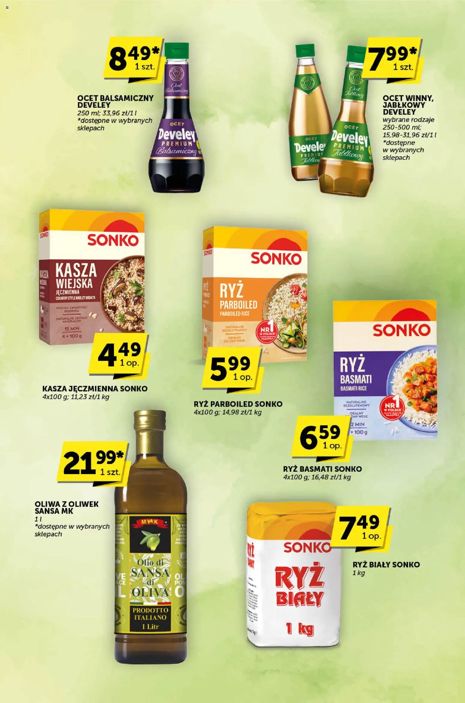 Groszek Gazetka - Katalog od 27.12.2025 | Strona: 11 | Produkty: Ocet, Kasza, Ryż, Ryż basmati