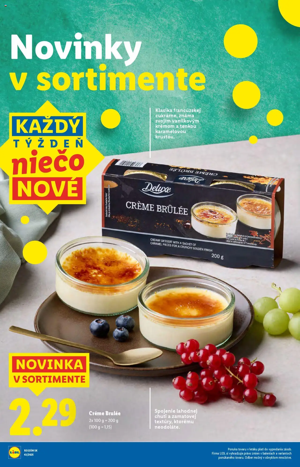 Nové Lidl akcie – leták je platný od 20.10.2025 | Strana: 34