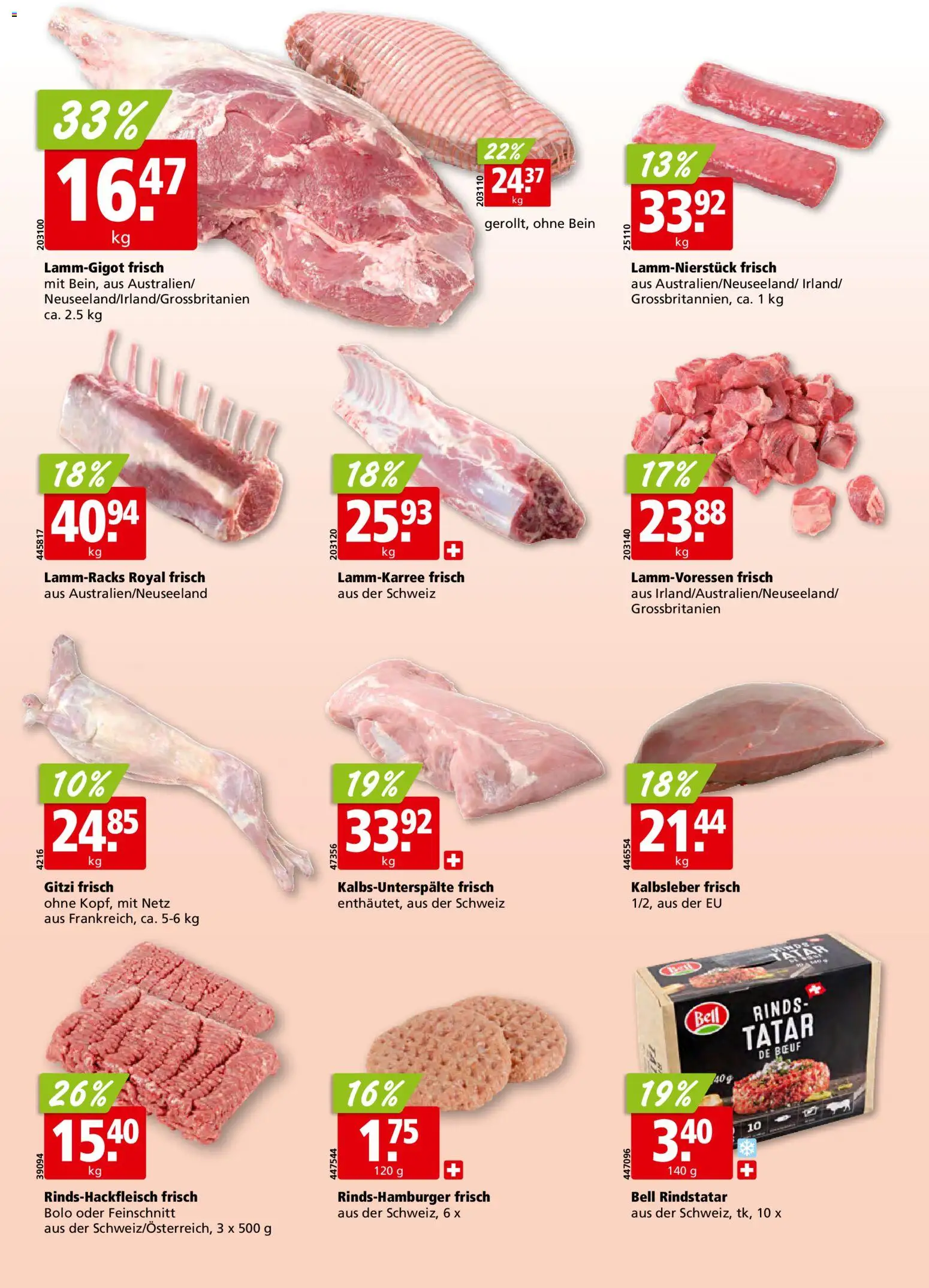 Aligro aktionen Schlieren, Gossau SG, Frauenfeld, Rapperswil-Jona, Sargans, Bern, Brüttisellen, Pratteln, Emmen, Spreitenbach – gültig ab 30.03.2026 | Seite: 8