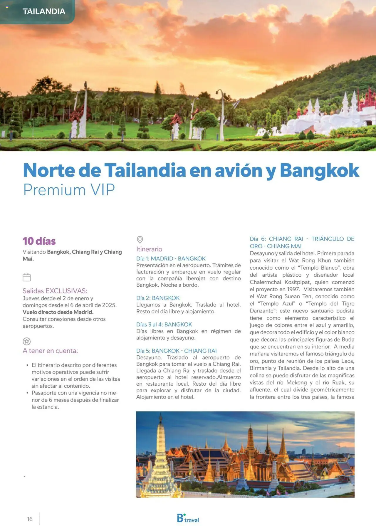 B the travel brand Asia 2025 │ válido desde el 15.11.2024 | Página: 16