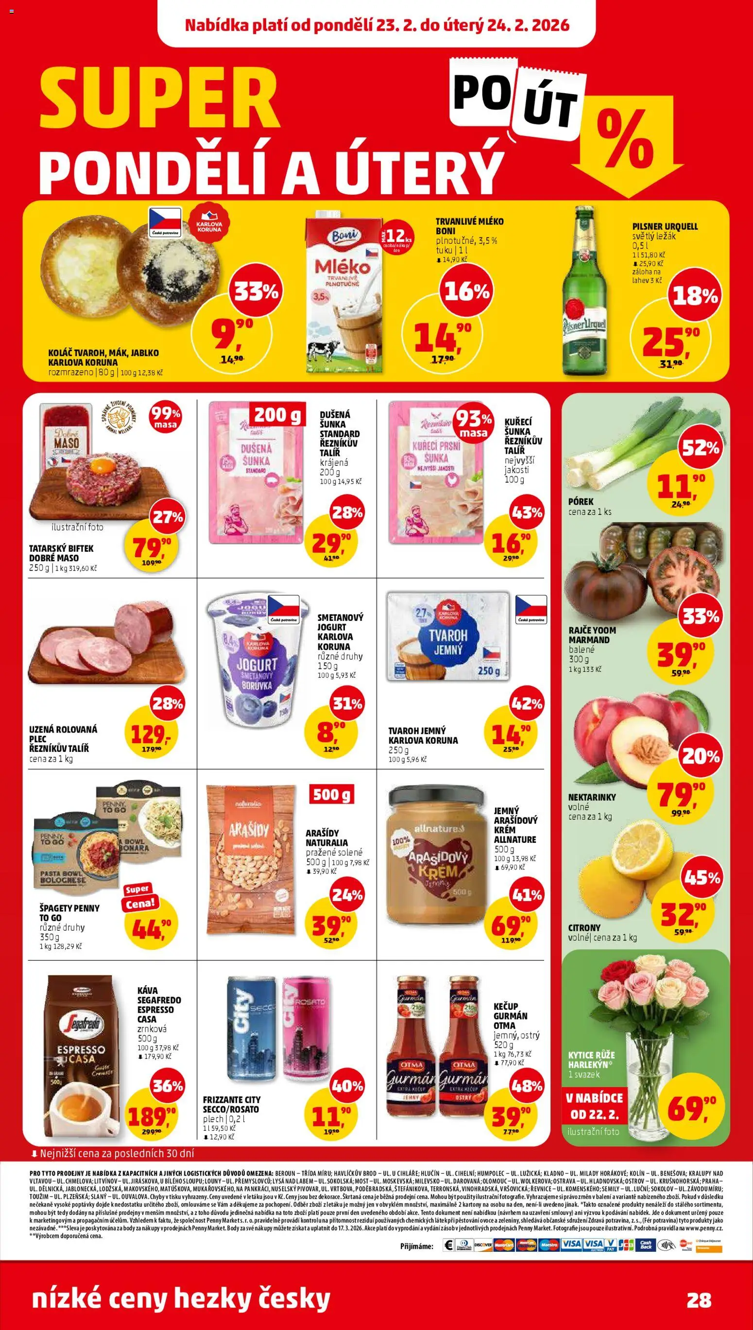 Penny Market leták - Čtvrtečník od 18.02.2026 | Strana: 28