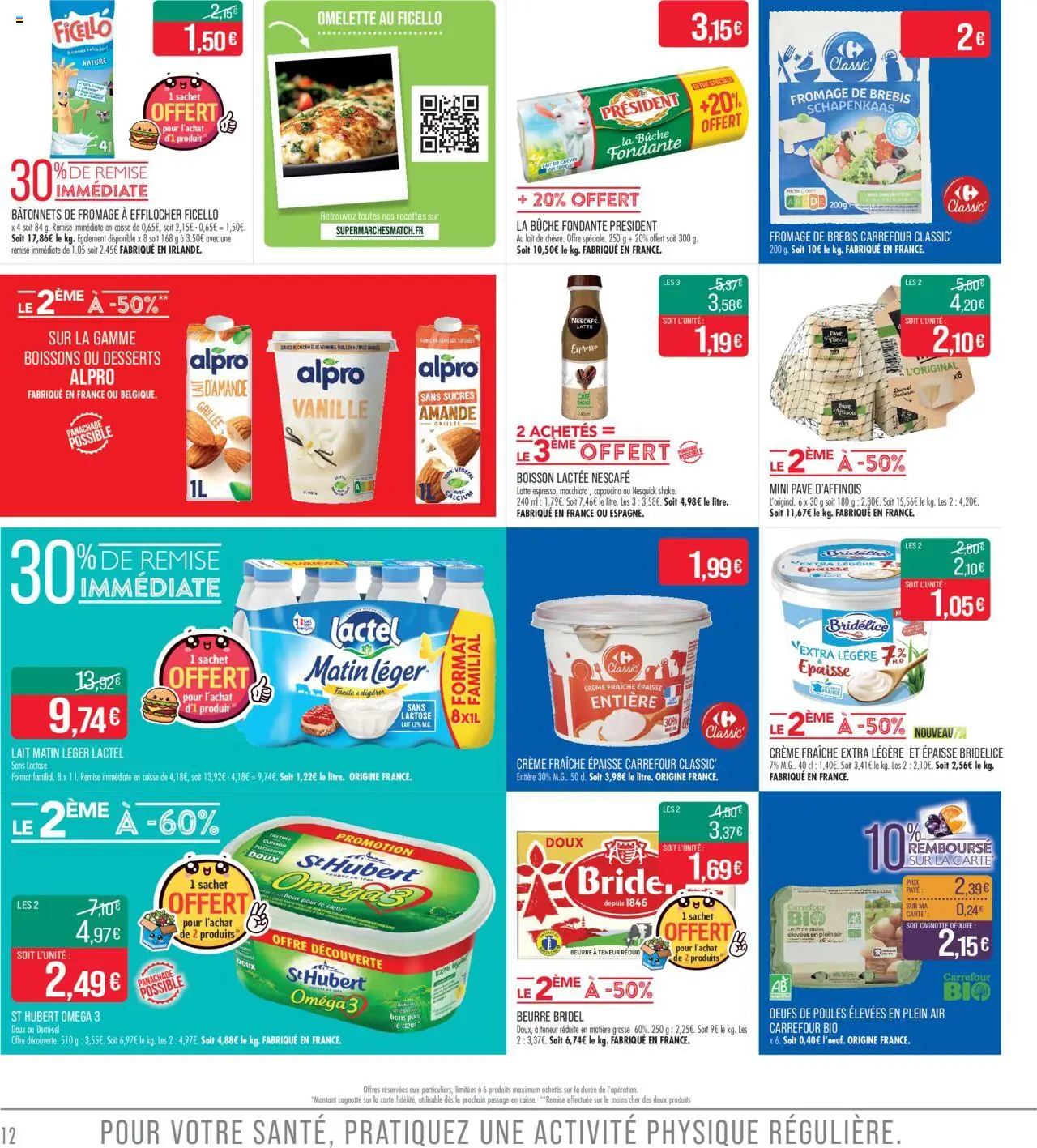  | Page: 12 | Produits: Beurre, Œufs, Crème fraiche, Crème