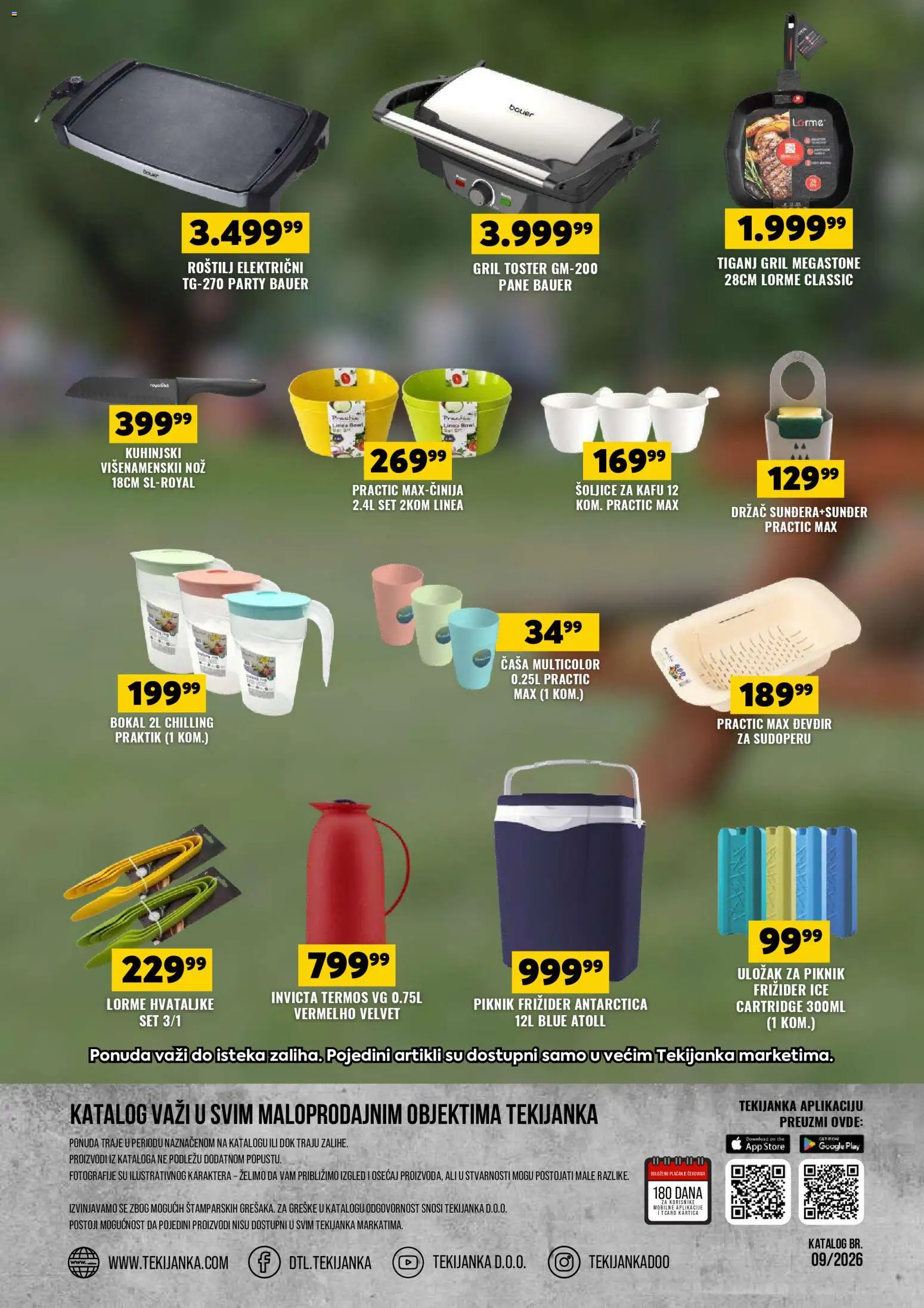 Tekijanka katalog - važi od 22.04.2026 | Strana: 16 | Proizvode: Termos, Nož, Tiganj, Roštilj