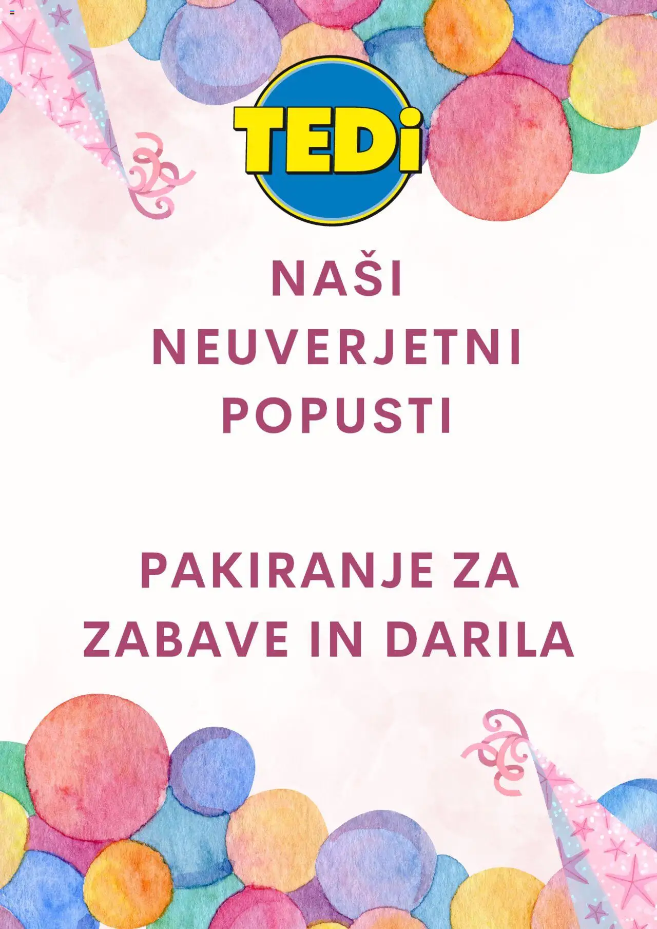 TEDi katalog │ velja od 01.06.2025 | Stran: 1