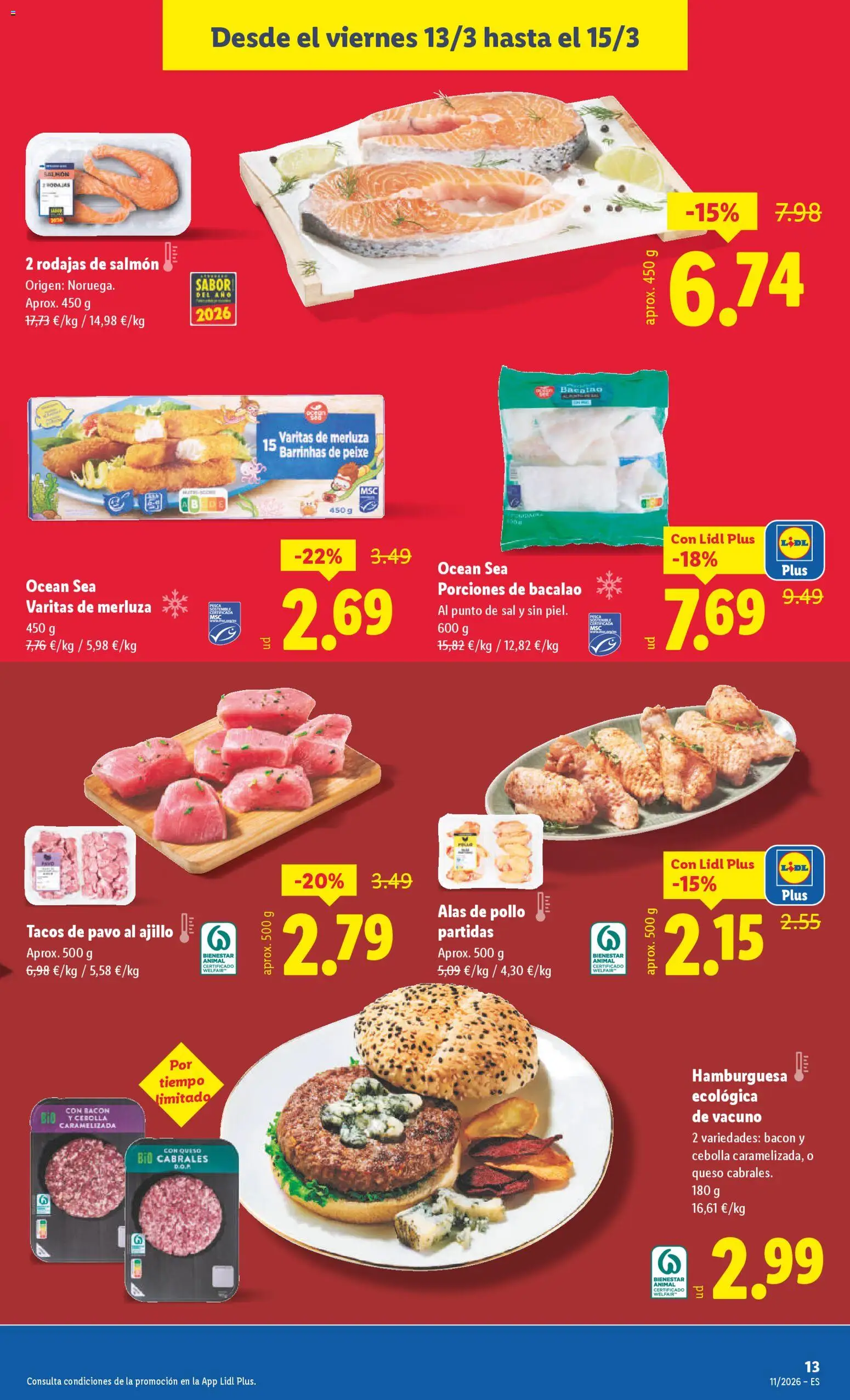 Lidl folleto │ válido desde el 09.03.2026 | Página: 31 | Productos: Queso, Tacos, Παγωμένο τσάι, Σοκολατούχο γάλα