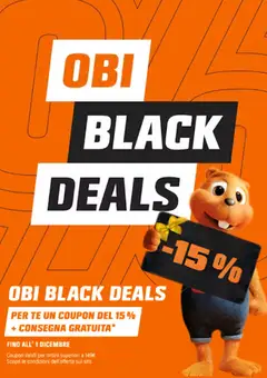 Anteprima del volantino OBI - Black Friday valido a partire dal 28.11.2025
