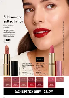 Preview of Oriflame - Offers valid from 22.10.2025 | Page: 42 | Products: Lipstick