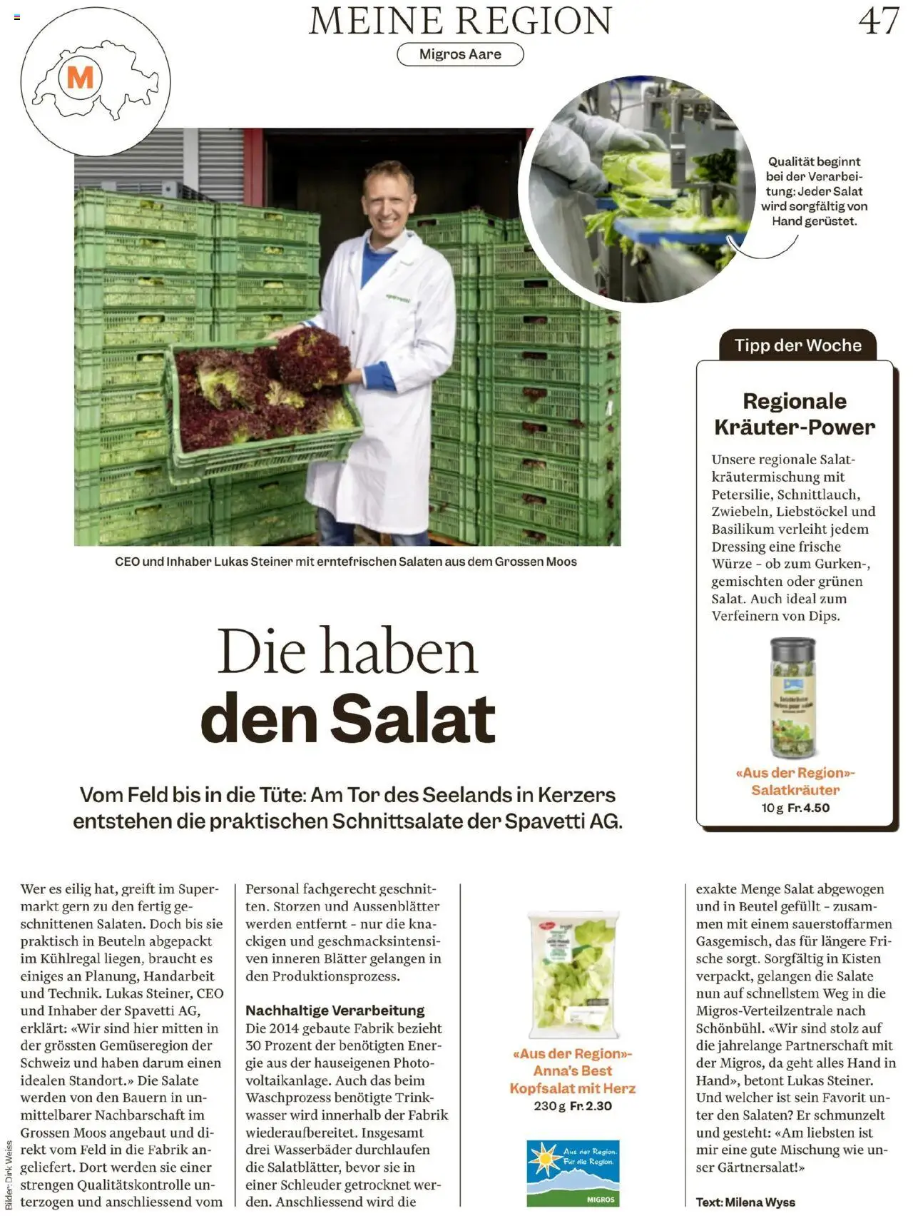 Migros Magazin ab 03.06.2025 | Seite: 47 | Produkte: Dressing, Insgesamt, Gurken, Bilder