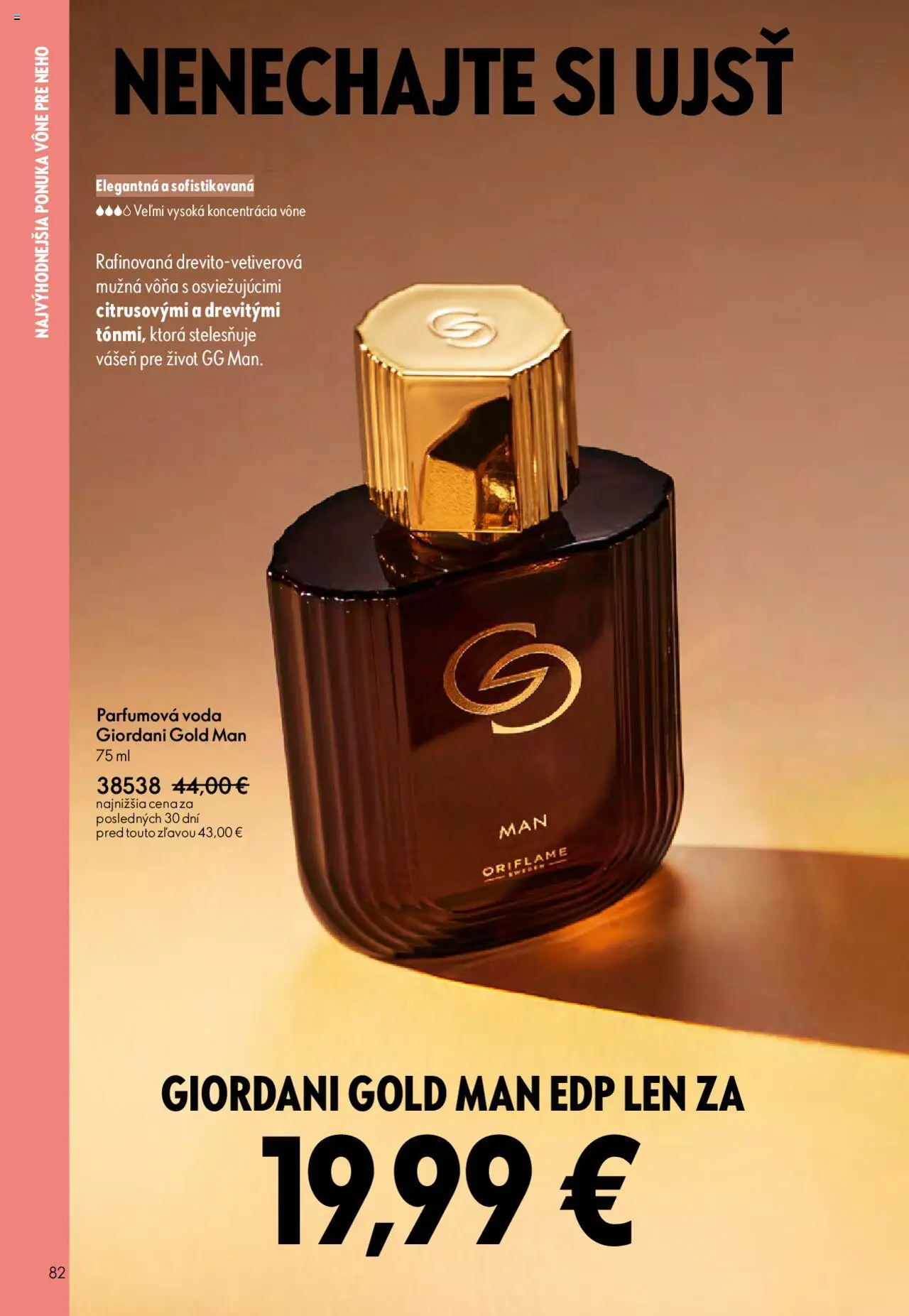 Nové Oriflame akcie – leták je platný od 01.10.2025 | Strana: 82 | Produkty: Voda