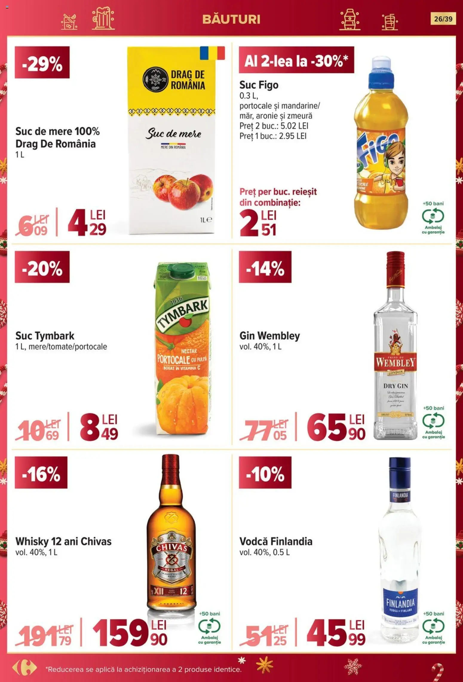 Noul catalog Carrefour – valabil de la 19.11.2025 | Pagină: 26 | Produse: Zmeură, Su ısıtıcı, Mere, Portocale